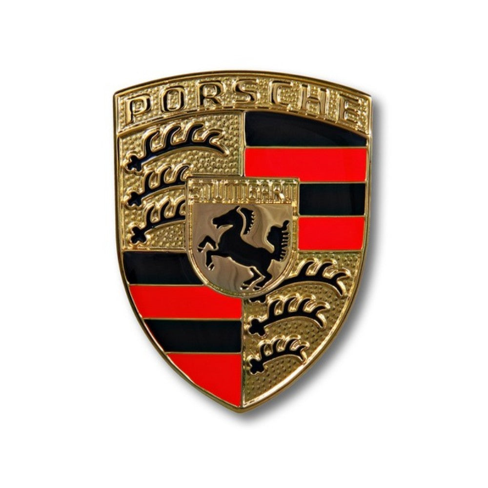 Porsche 356 • Hood Handle Crest Emblem/Badge • New Restoration OE • #644559210022