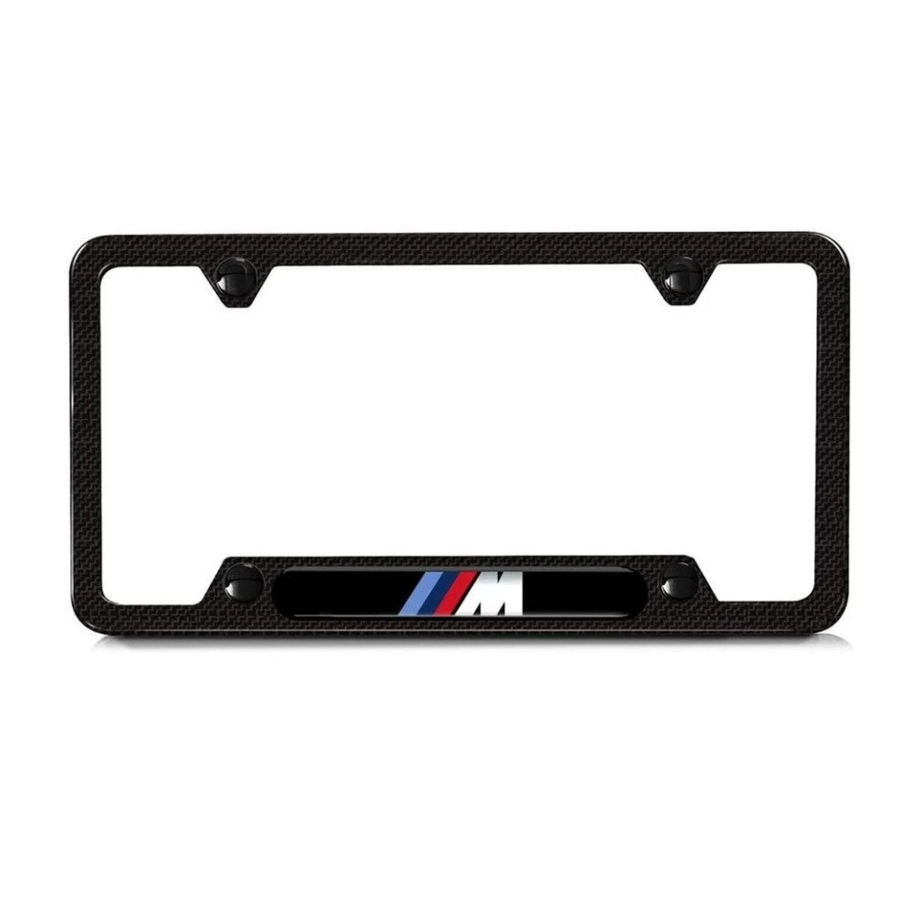 BMW • M Carbon Fiber License Plate Frame • Genuine OE • #8211234841310