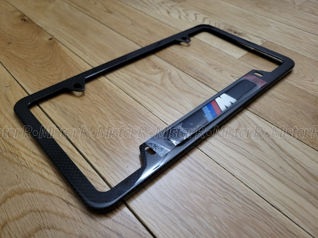 BMW • M Carbon Fiber License Plate Frame • Genuine OE • #821123484133