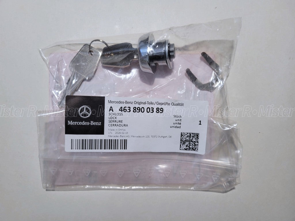 Mercedes-Benz W463 Geländewagen Spare Tire Lock Set • G500 G55 AMG #A46389003893