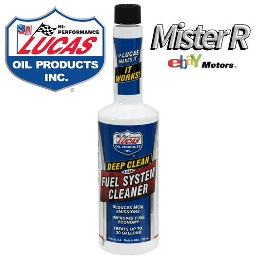 Lucas Oil • Deep Clean Fuel System Cleaner • 16 Ounce Bottle • #105120