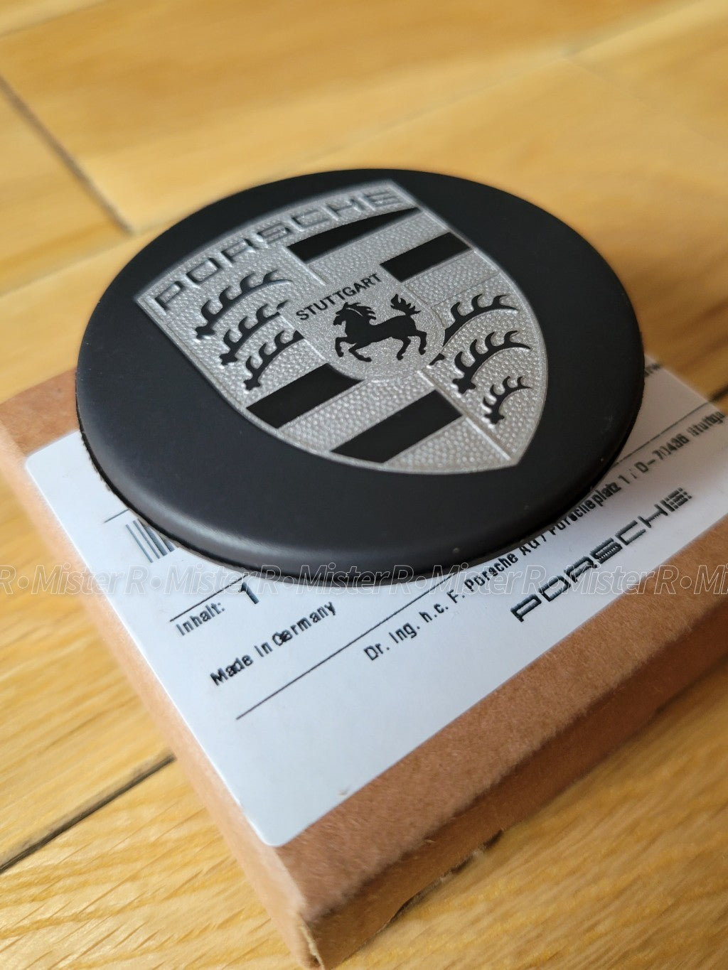 Porsche • 991 GT3 Center Cap • Center Lock Wheel • Matte Black • #9P1601349COK14