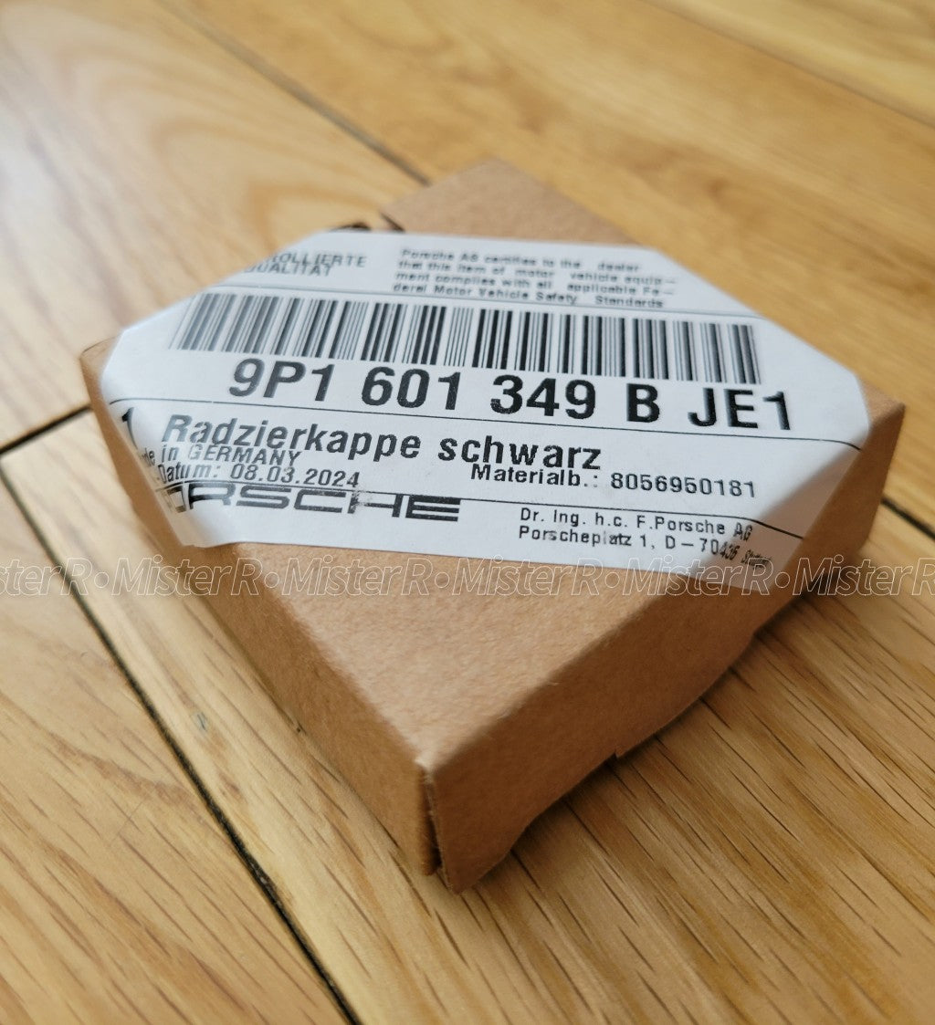 Porsche 991/992 • 911 Satin Black Center Cap ×1 • #99136120720 #9P1601349BJE15