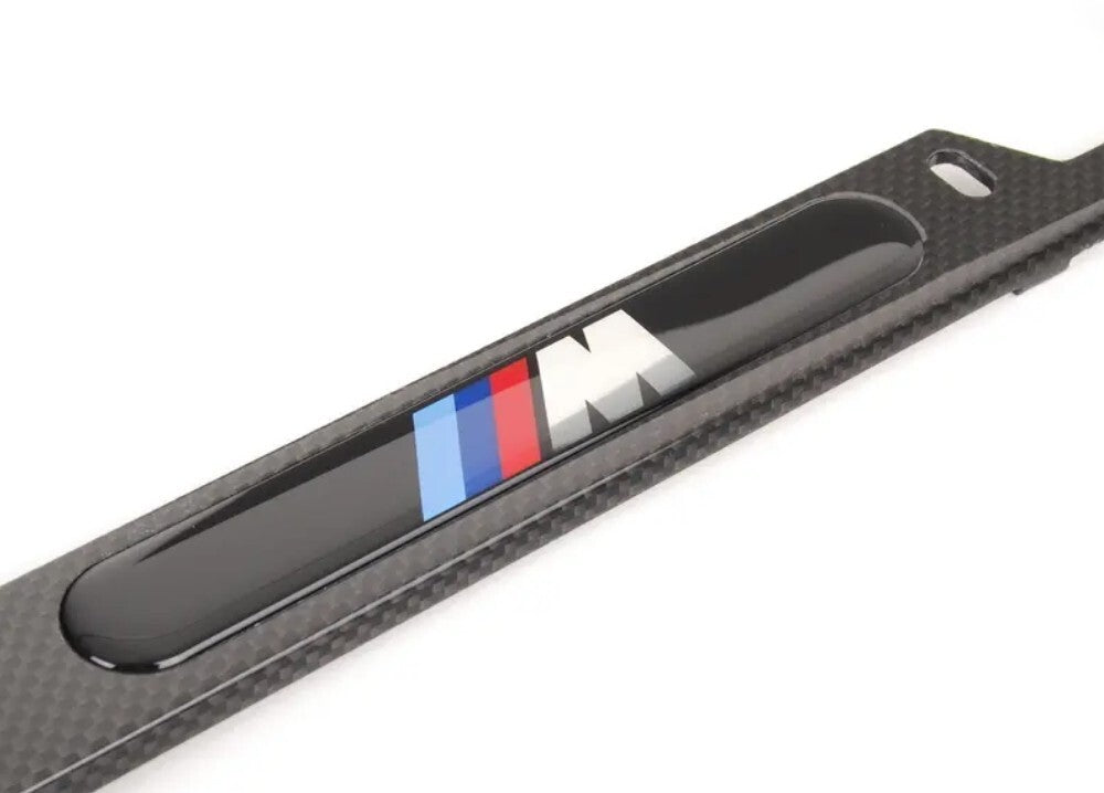BMW • M Carbon Fiber License Plate Frame • Genuine OE • #8211234841311