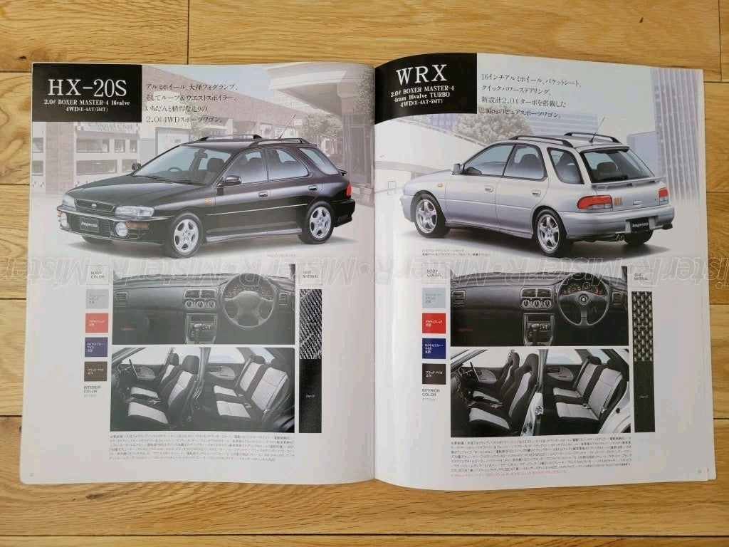 1996 Subaru Impreza Sports Wagon • Original Bug Eye WRX STi • JDM Sales Catalog7