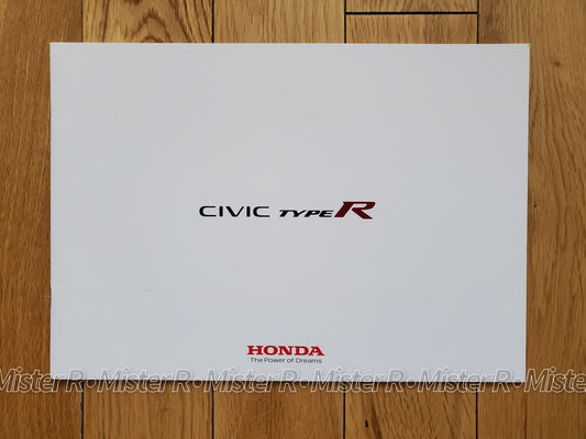 2022 Honda Civic Type R - FL5 • Original JDM Sales Brochure/Catalog0