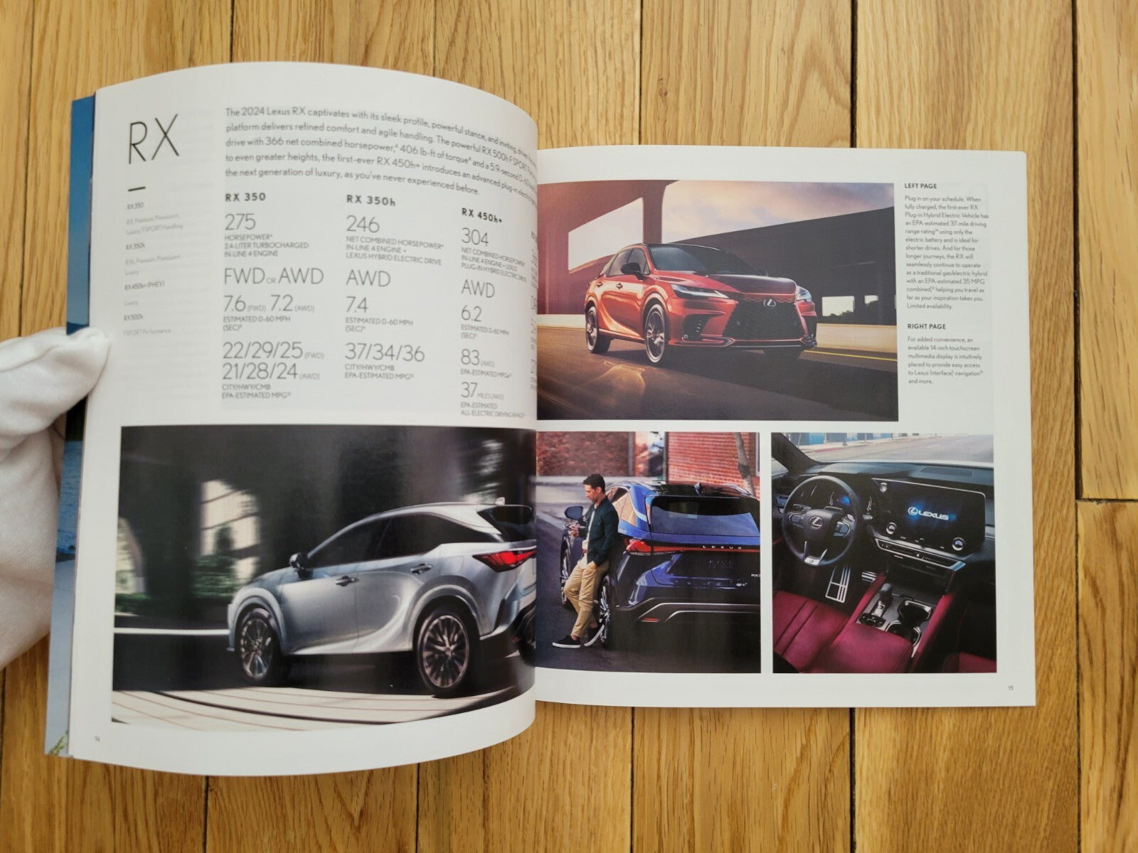 Lexus • 2024 Model Line Brochure • Original Dealer Issued Catalog • 33 pages4