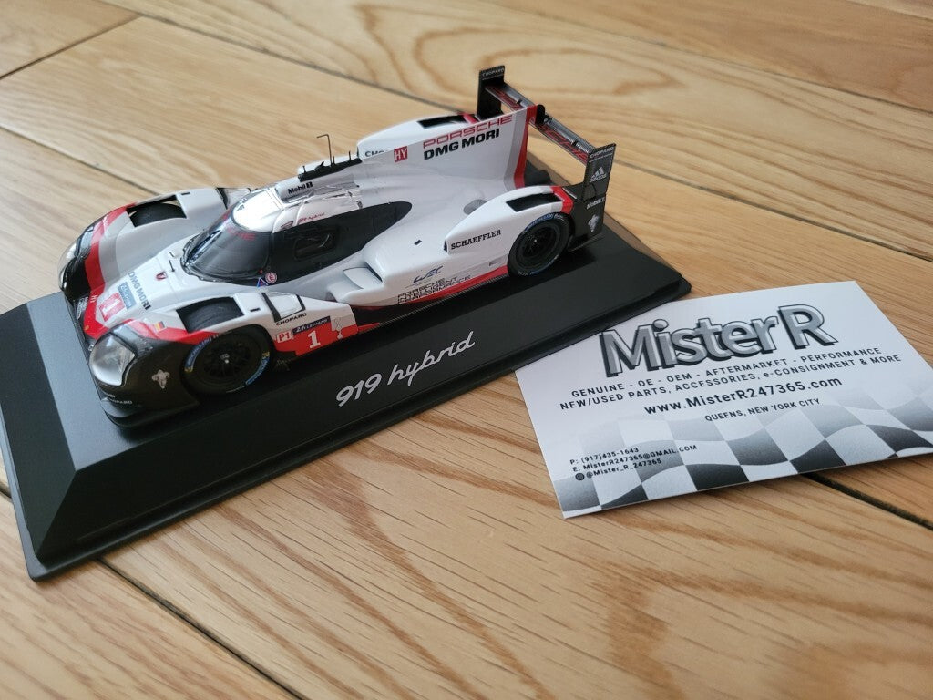 Porsche 919 Hybrid • 2017 Le Mans LMP1 • Spark 1:43 Scale Model • #WAP0209190J3