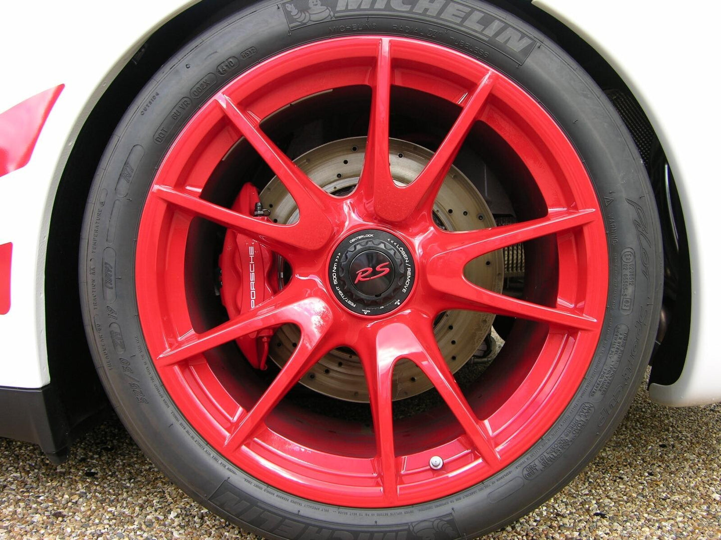 Porsche • 997 Grey Center Lock Wheel Nut • 911 GT2 GT3 RS GTS • #997361081074