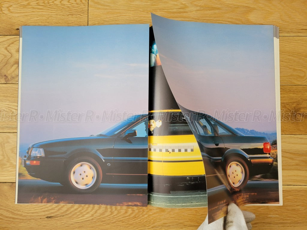 Audi 80 B4 • JDM Sales Brochure • 8C 91 92 93 94 95 • Original Japanese Catalog10