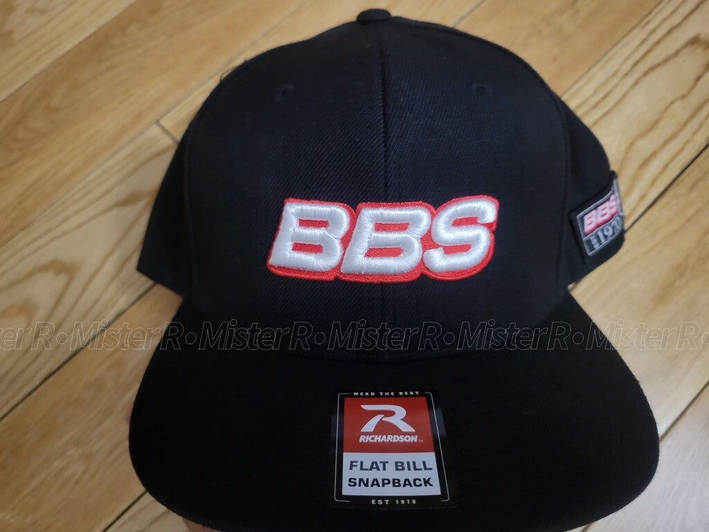 BBS Wheels USA • Black Adjustable Snapback Hat/Cap • BBS Motorsports4