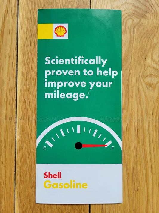 Shell Gasoline • Advertising Brochure • Scientifically Proven! • Top Tier Gas Ad0
