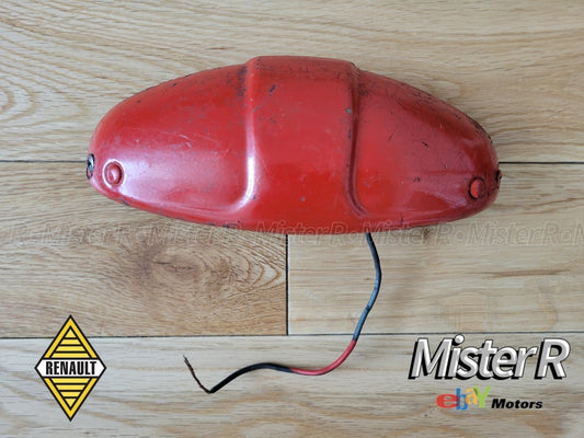Renault Dauphine • Rear License Plate Lamp Housing/Cover • R1090 Used OE Gordini0