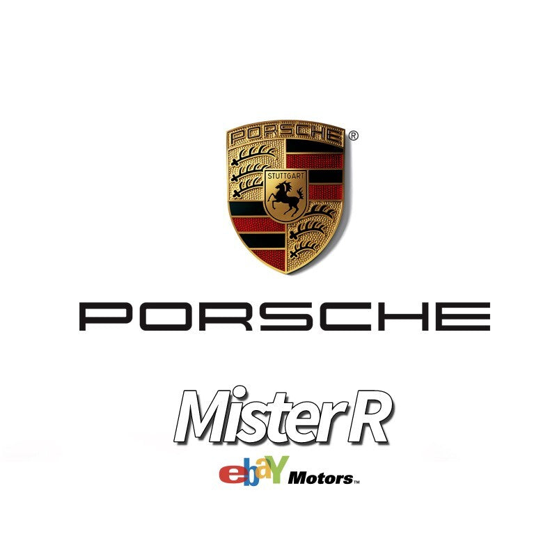 Porsche • Polished Silver License Plate Frame • Genuine OE • #PNA702009003