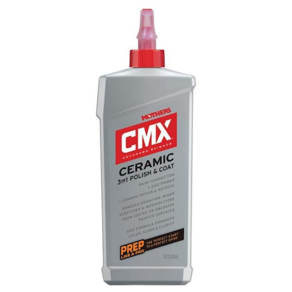 MOTHERS • CMX Ceramic Prep and Polish Wax Liquid • #01716 • 16 fl oz Bottle3