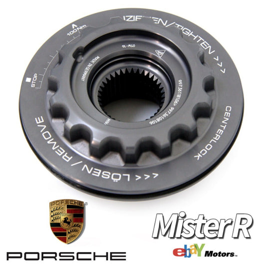 Porsche • 997 Grey Center Lock Wheel Nut • 911 GT2 GT3 RS GTS • #997361081070