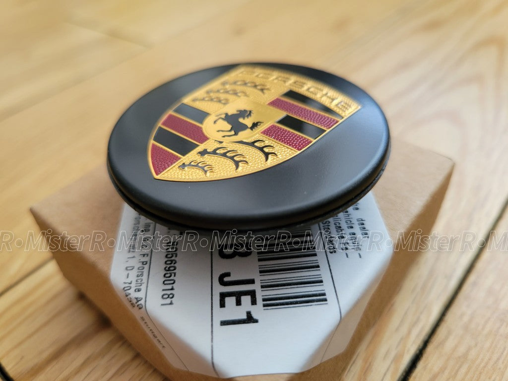 Porsche 991/992 • 911 Satin Black Center Cap ×1 • #99136120720 #9P1601349BJE13