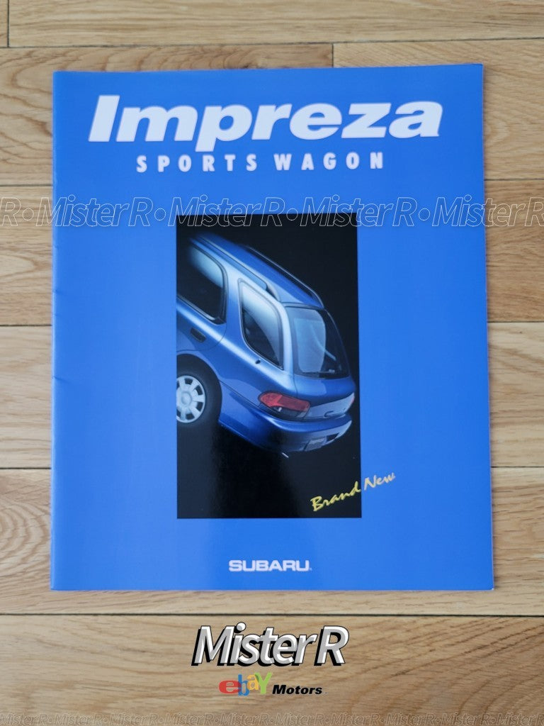1996 Subaru Impreza Sports Wagon • Original Bug Eye WRX STi • JDM Sales Catalog0