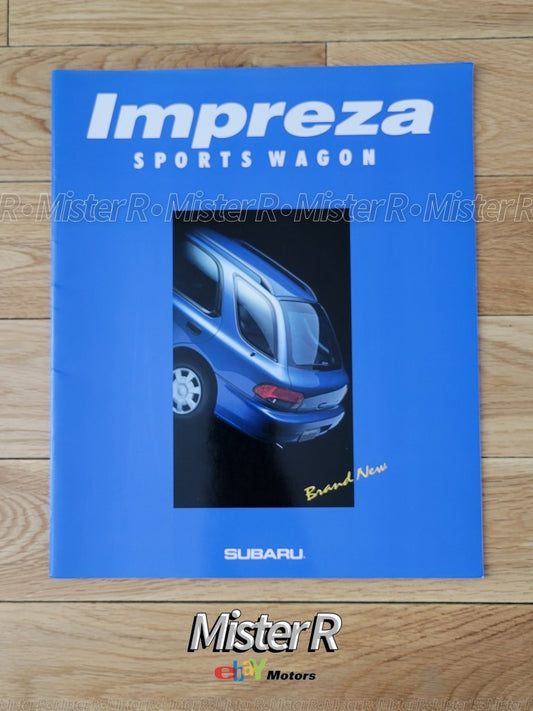 1996 Subaru Impreza Sports Wagon • Original Bug Eye WRX STi • JDM Sales Catalog0