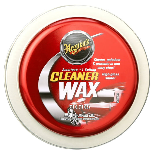 Meguiar's Cleaner Wax • Solid Paste Wax • 11 Oz. Tin • #A12141