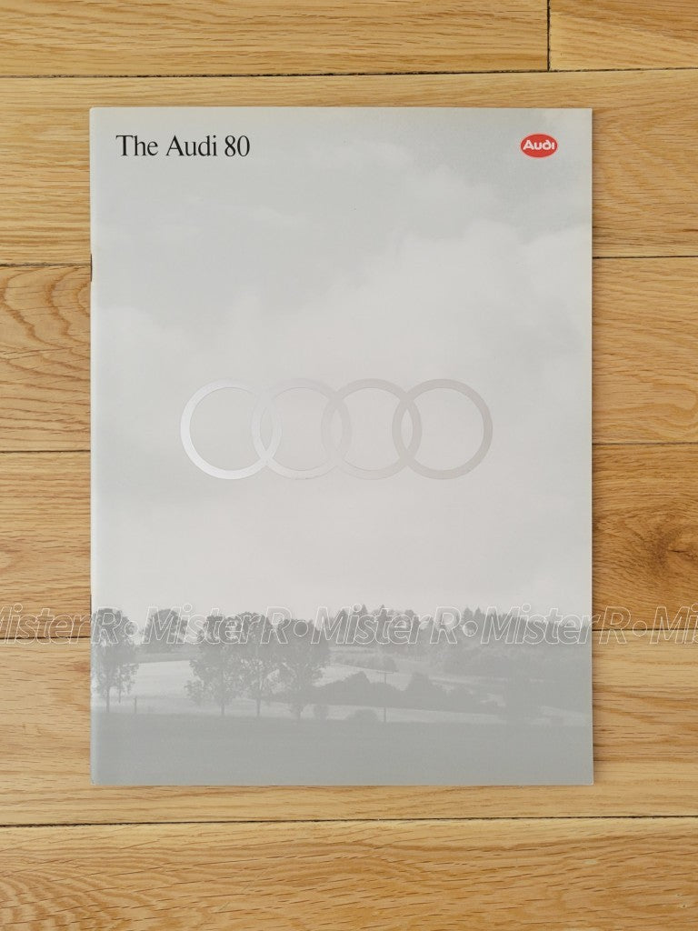 Audi 80 B4 • JDM Sales Brochure • 8C 91 92 93 94 95 • Original Japanese Catalog14