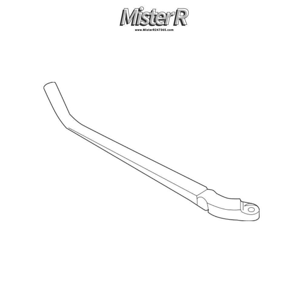 Porsche 911 992 • Rear/Back Glass Wiper Arm • Genuine OE • #9P19557071