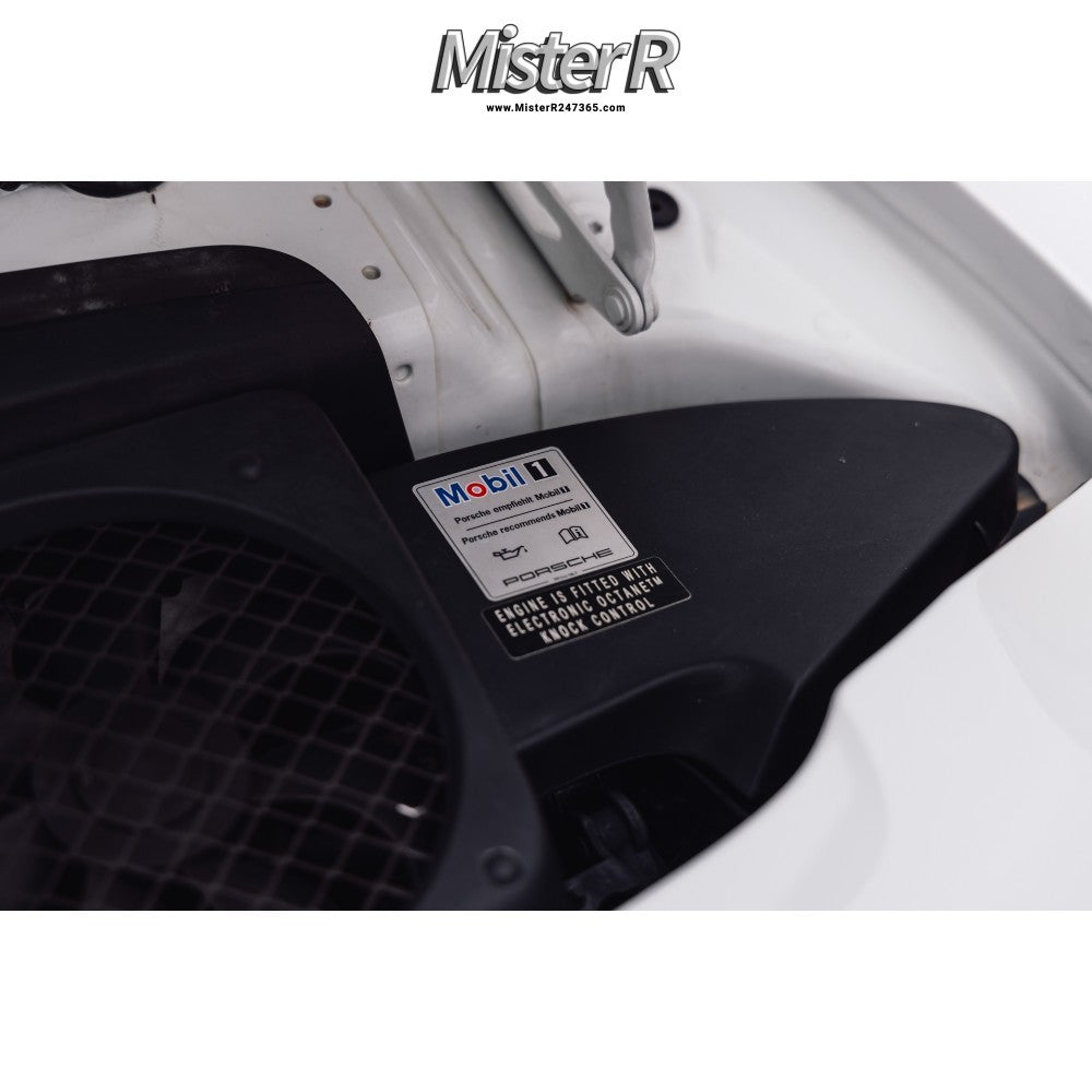 Porsche • Engine Oil Specification Decal/Label • Mobil 1 Sticker • #7PP010786T4