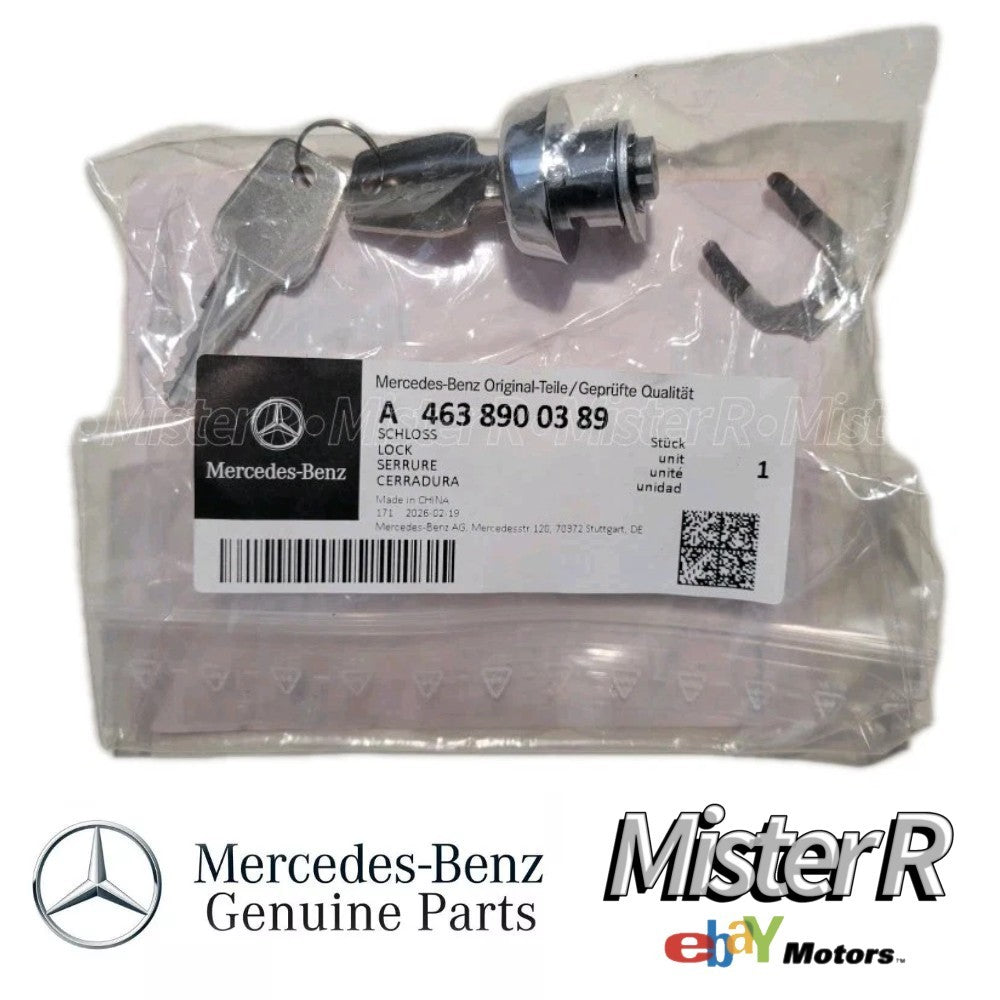 Mercedes-Benz W463 Geländewagen Spare Tire Lock Set • G500 G55 AMG #A46389003890