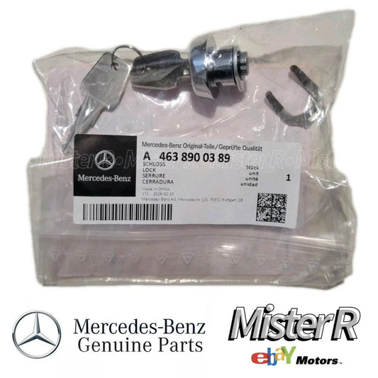 Mercedes-Benz W463 Geländewagen Spare Tire Lock Set • G500 G55 AMG #A46389003890