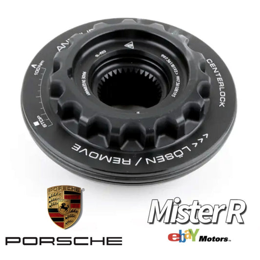 Porsche • 997 Black Center Lock Wheel Nut • 911 GT2 GT3 RS GTS • #997361081940