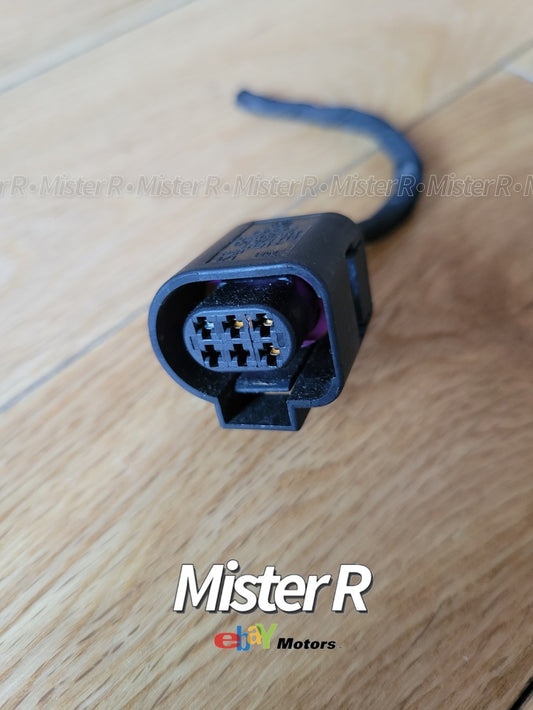 Audi/Volkswagen/Porsche 6-Pin Connector Pigtail Harness • Used OE • #1J09737130