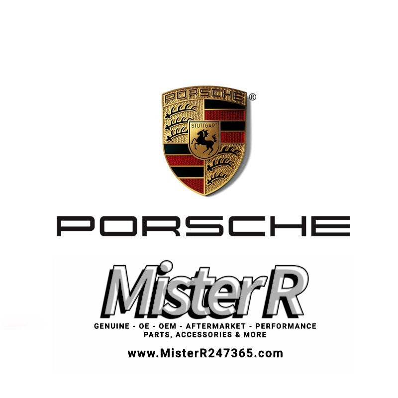 Porsche 944 • Rear Window Frame Side Molding Trim • Left/Driver • #937512557003