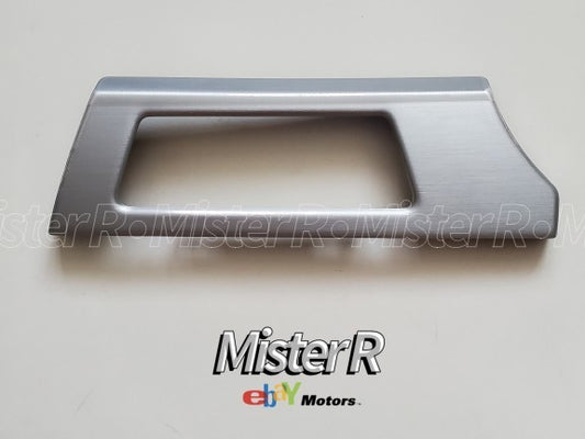 BMW E9X Driver/Left Dashboard Trim • Brushed Aluminum • E90 E92 E93 #514591473900