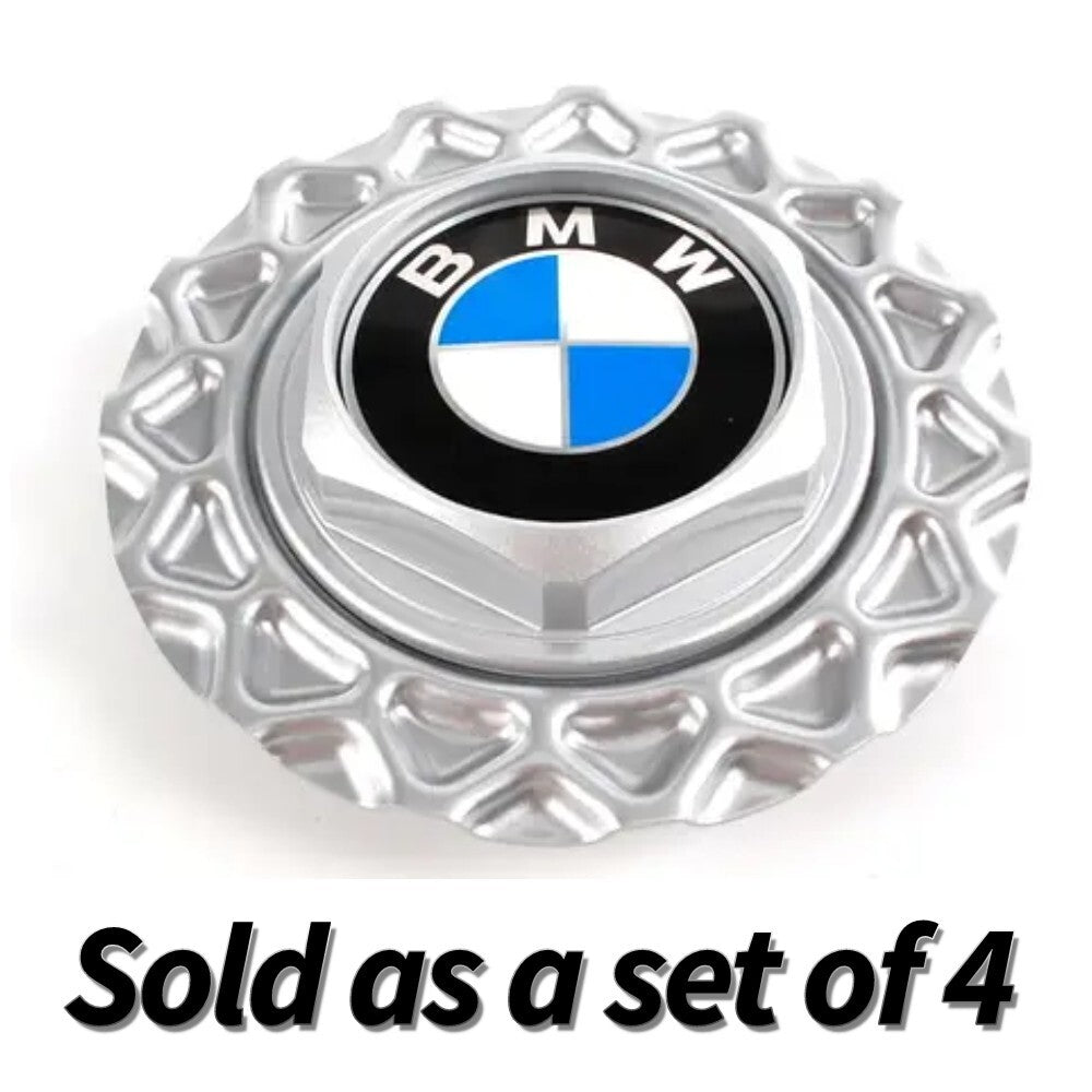 BMW Style 5 Wheel Center/Hub Cap Set • E30 E36 E34 OE 14" BBS • #36132225622 ×41