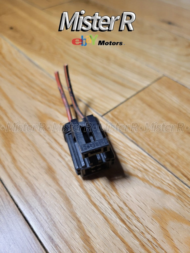 Ford 2-Pin Connector Pigtail Harness • Blower Motor • Used OE • #E6DB-14489-ALA0