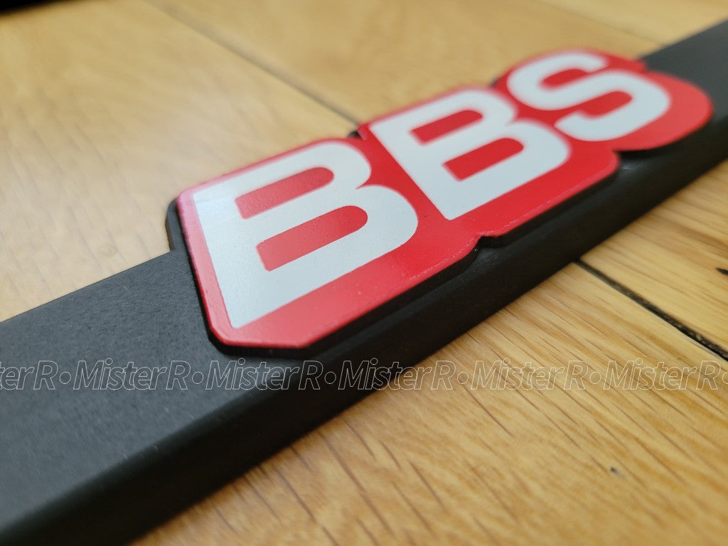BBS • Black Plastic License Plate Frame • BBS Wheels USA4