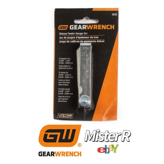 GEARWRENCH • 32 Blade Deluxe Feeler Gauge • SAE/Metric • #161D0