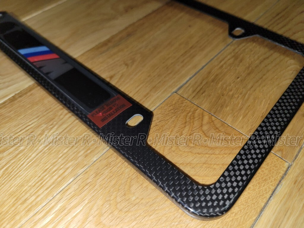 BMW • M Carbon Fiber License Plate Frame • Genuine OE • #821123484135
