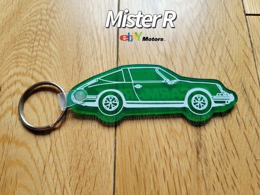 PCARMARKET • Porsche 911 Targa Keychain • Lifestyle Key Fob/Charm • PCar Market0