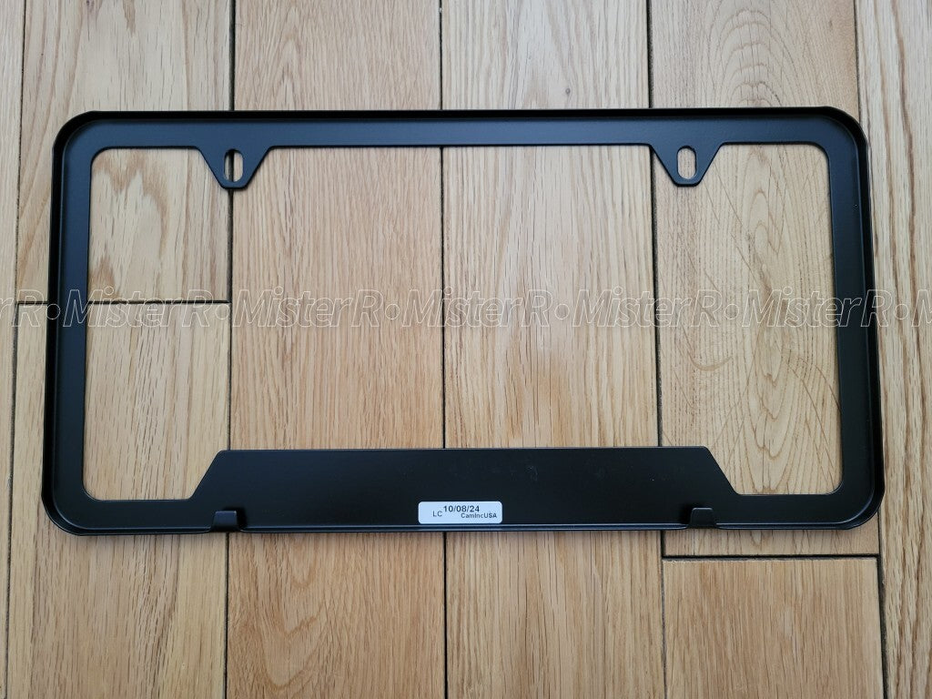 BBS • Black Stainless Steel License Plate Frame • BBS Wheels USA5