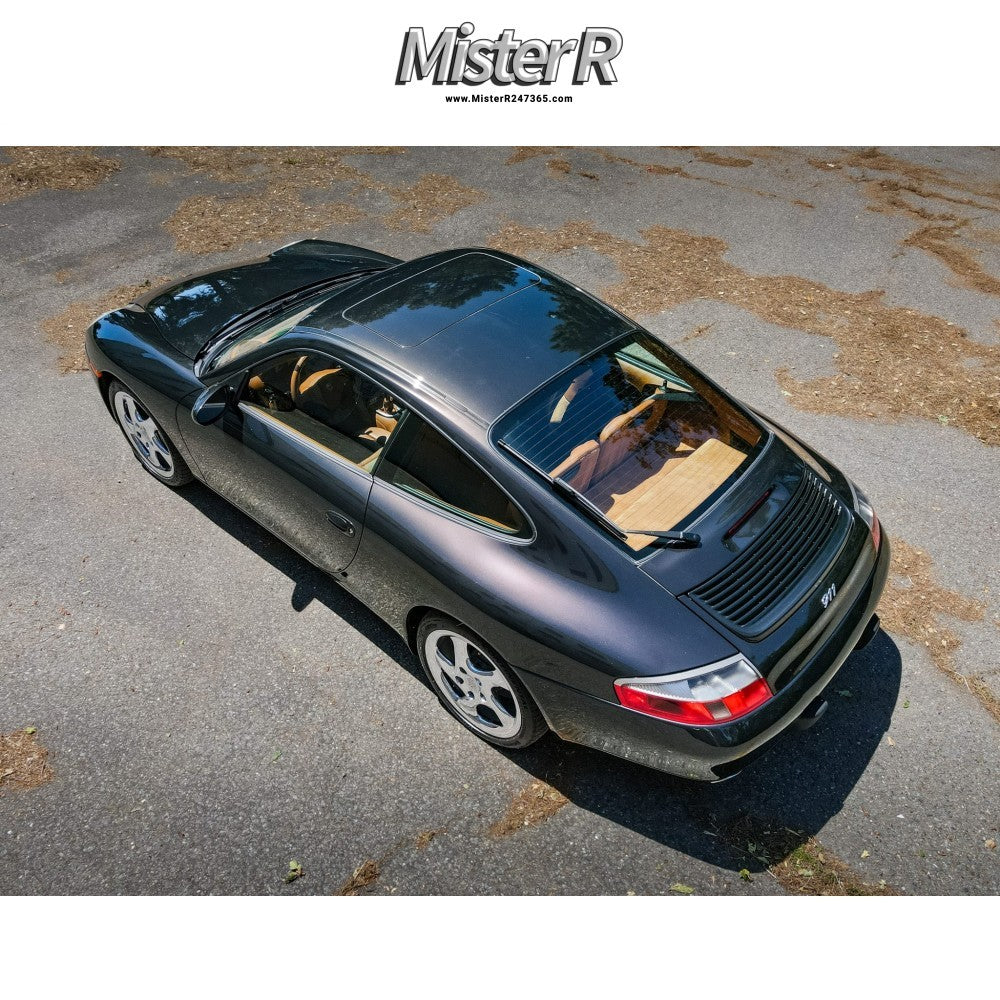 Porsche 996 Millennium Edition 911 Emblem • Chrome 2000 Silver Y2K #996559237114