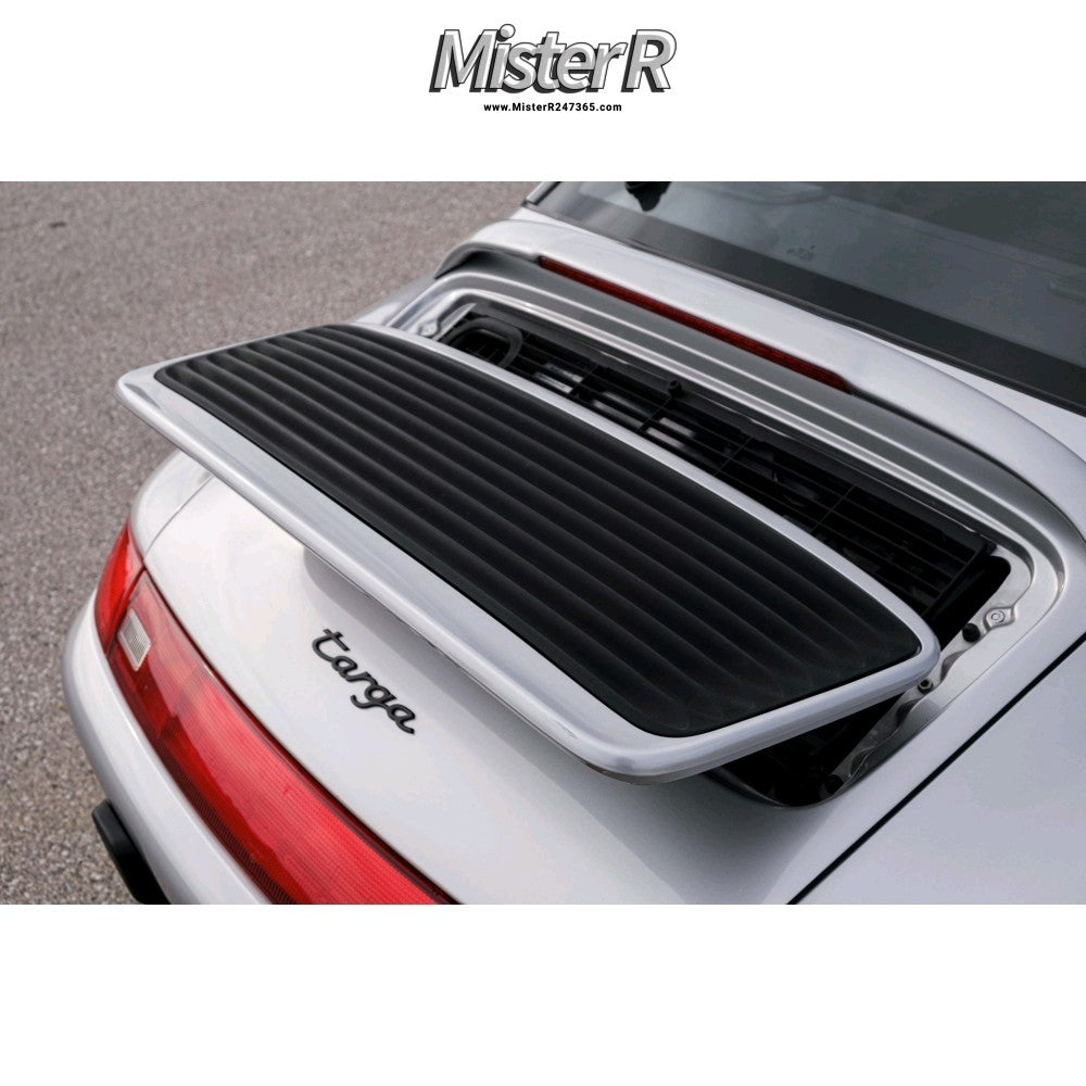 Porsche 993 • Rear Decklid Grille • Black • OE Targa Carrera • #9935125870001C1