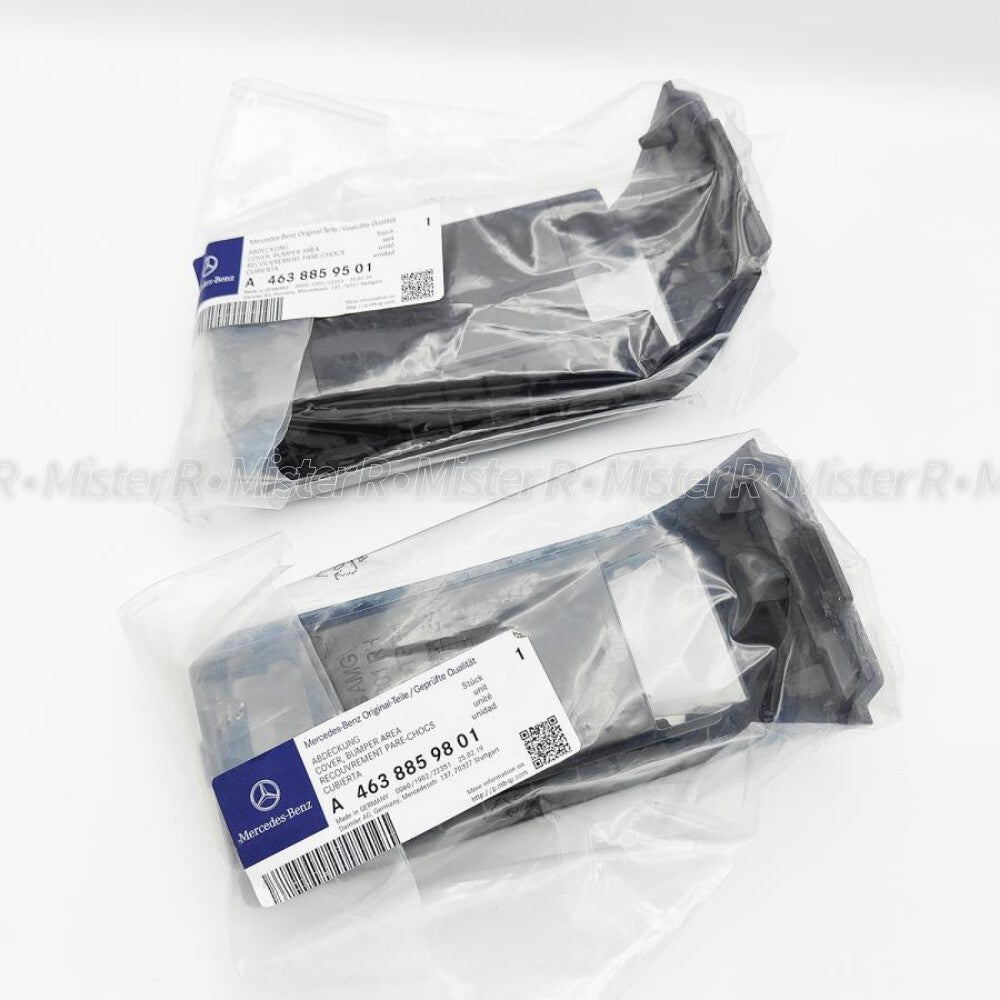 Mercedes-Benz G63 AMG • Jack Plug Cover Set • OE W463 • #4638859501 #46388598018