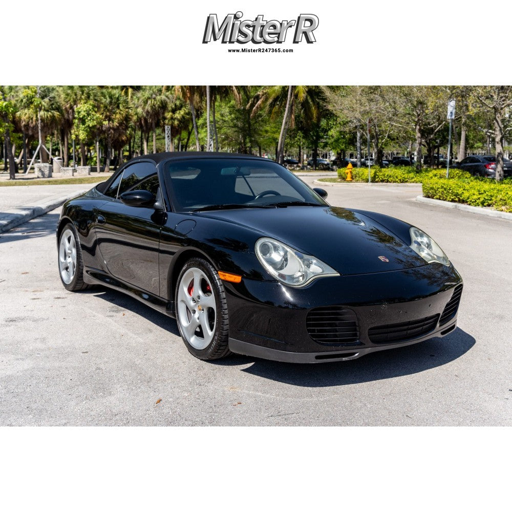 Porsche 911 996 • Carrera Rear Script Emblem • Satin Aluminum • #996559237104PU3