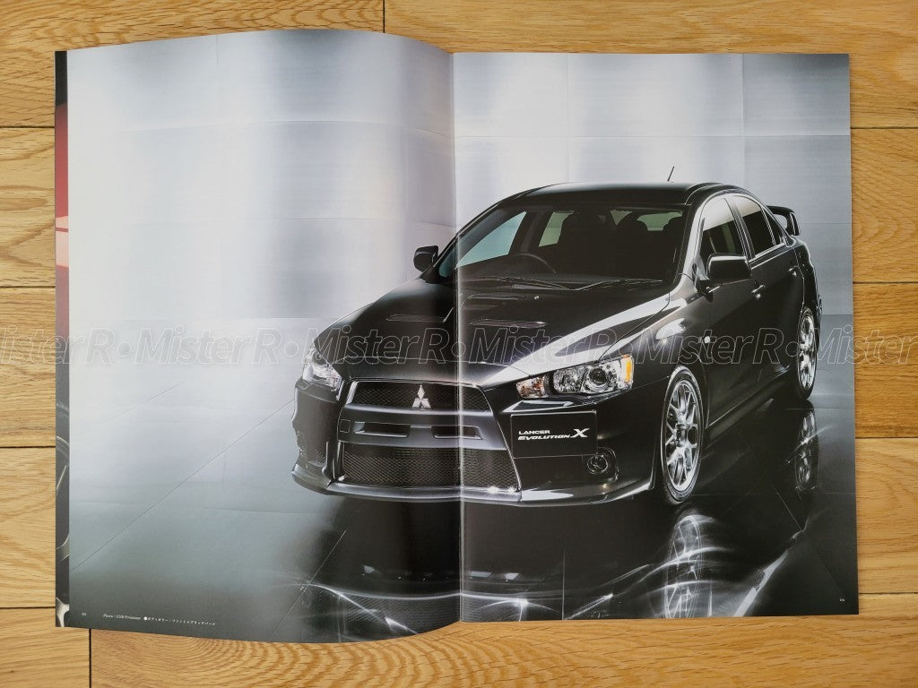 Mitsubishi Lancer Evolution X • Original 2012 Evo 10 JDM Sales Brochure/Catalog2