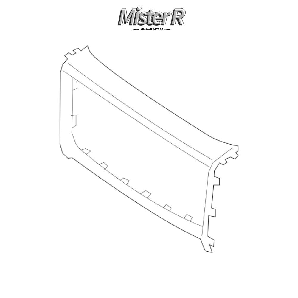 Mercedes-Benz W463 G-Wagon • Front Grille Surround • G550 OE #463888080099991