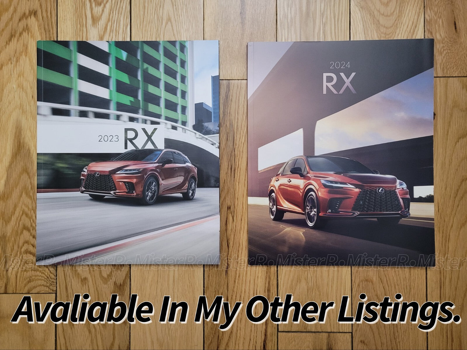 2023 Lexus RX • 350 350h 500h F Sport • Sales Brochure • Original Dealer Catalog7