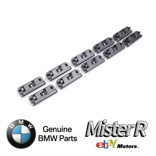 BMW E30 • Bumper Valance Clip Set • Front Lip Spoiler New OE • #51711945568 ×100