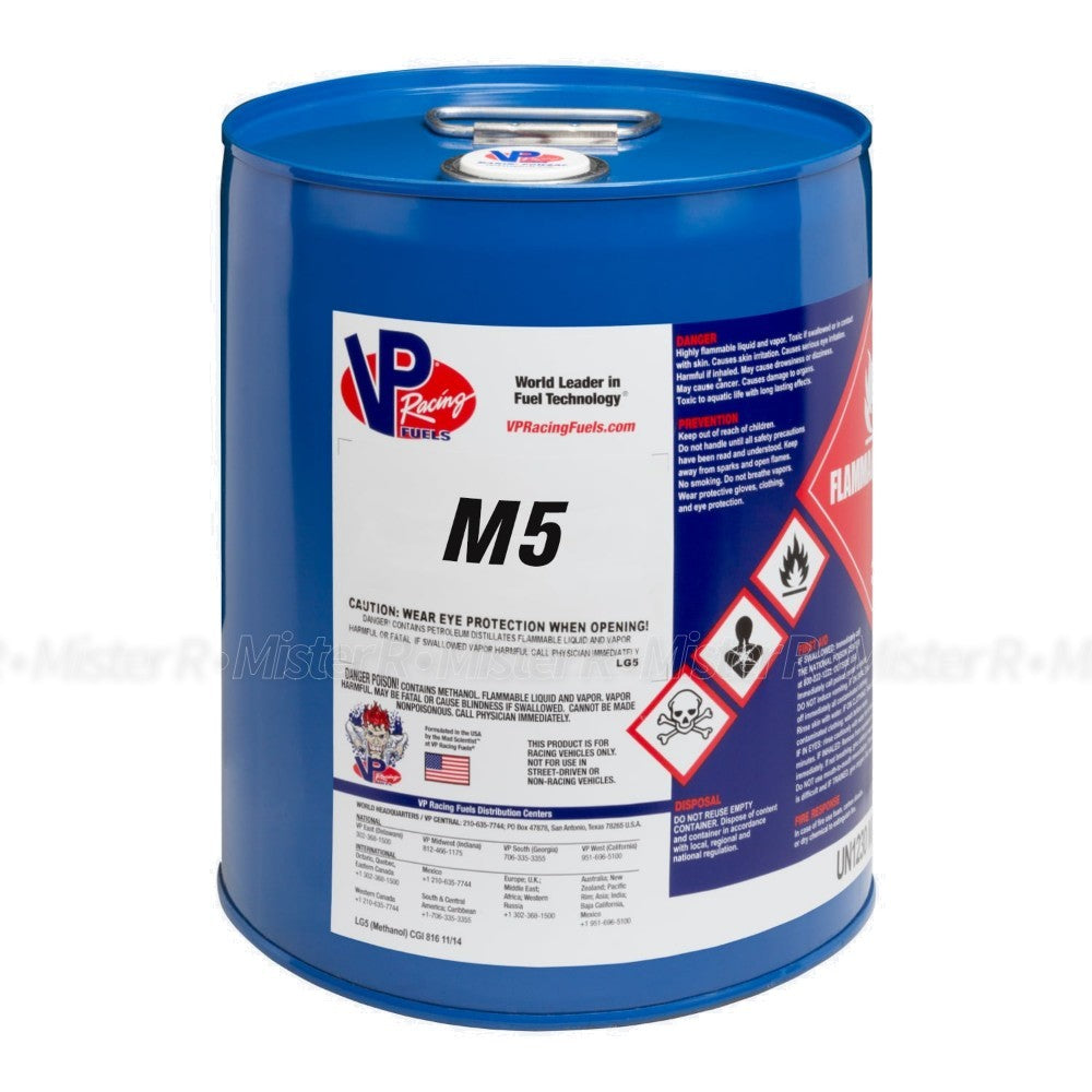 VP Racing M5 • Methanol Race Fuel • 5 Gallon Gas Drums ️1
