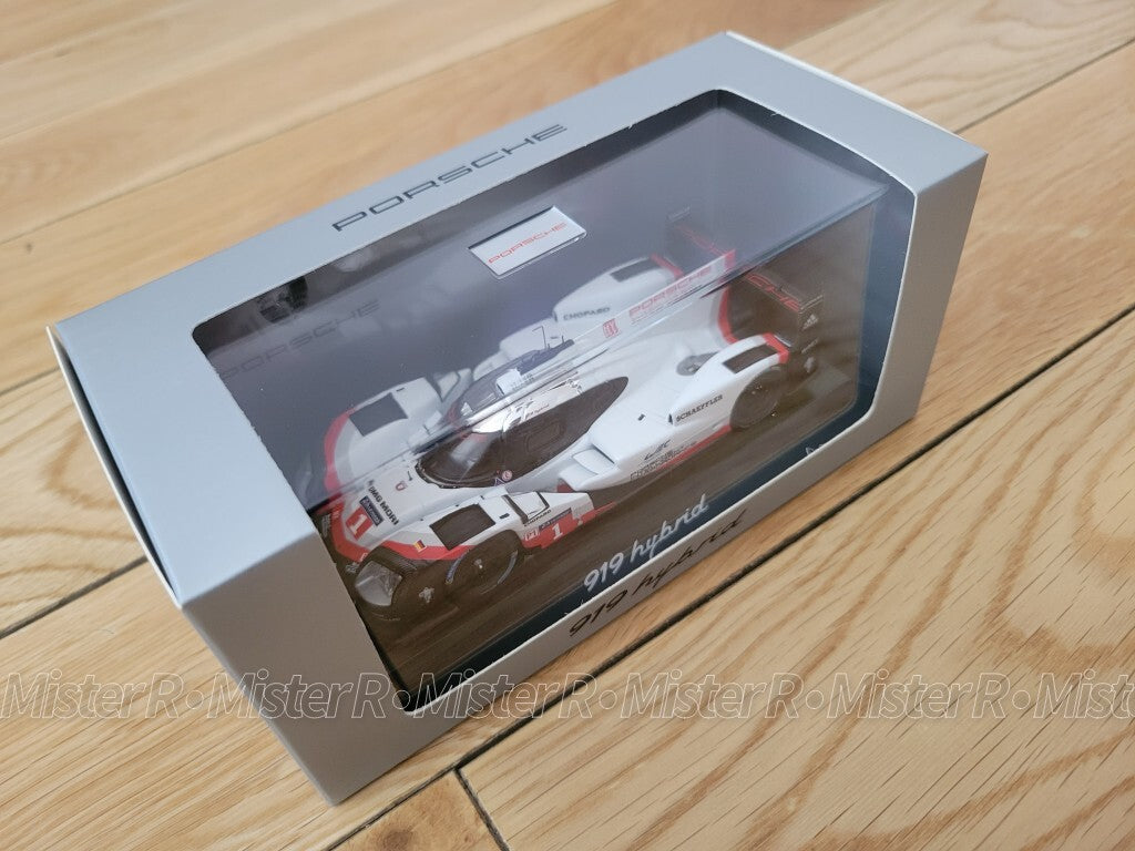 Porsche 919 Hybrid • 2017 Le Mans LMP1 • Spark 1:43 Scale Model • #WAP0209190J4